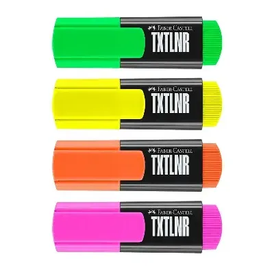 ماژیک های‌لایت مینی نارنجی فلورسنت FABER CASTELL 154200